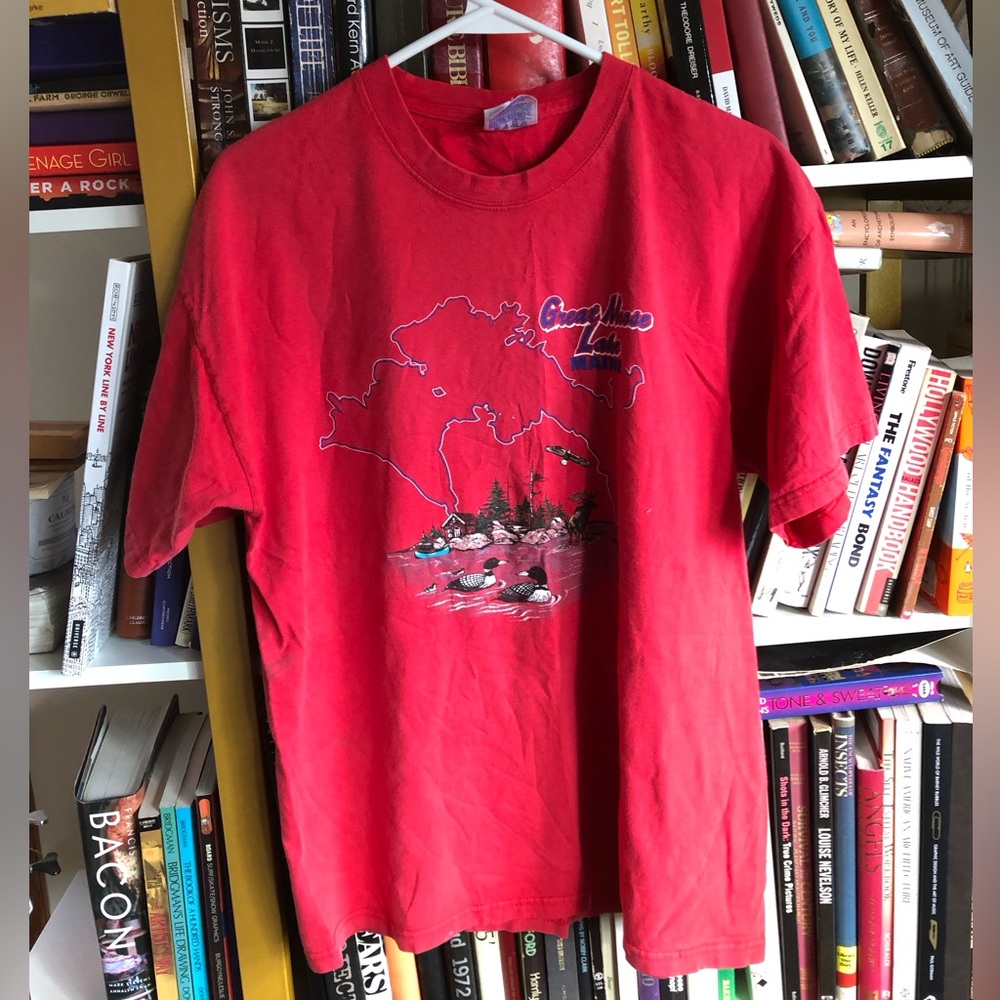 Vintage Great Moose Lake Maine Tee